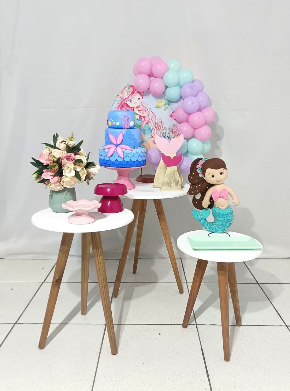 Mini Decoração Sereia  - CamaleãoLocaçoes
