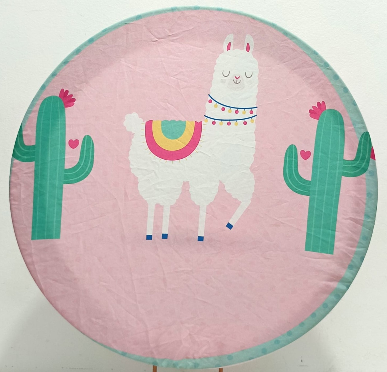 Capa  P/ Painel Circular Lhama - 50Cm - Vanessalocações