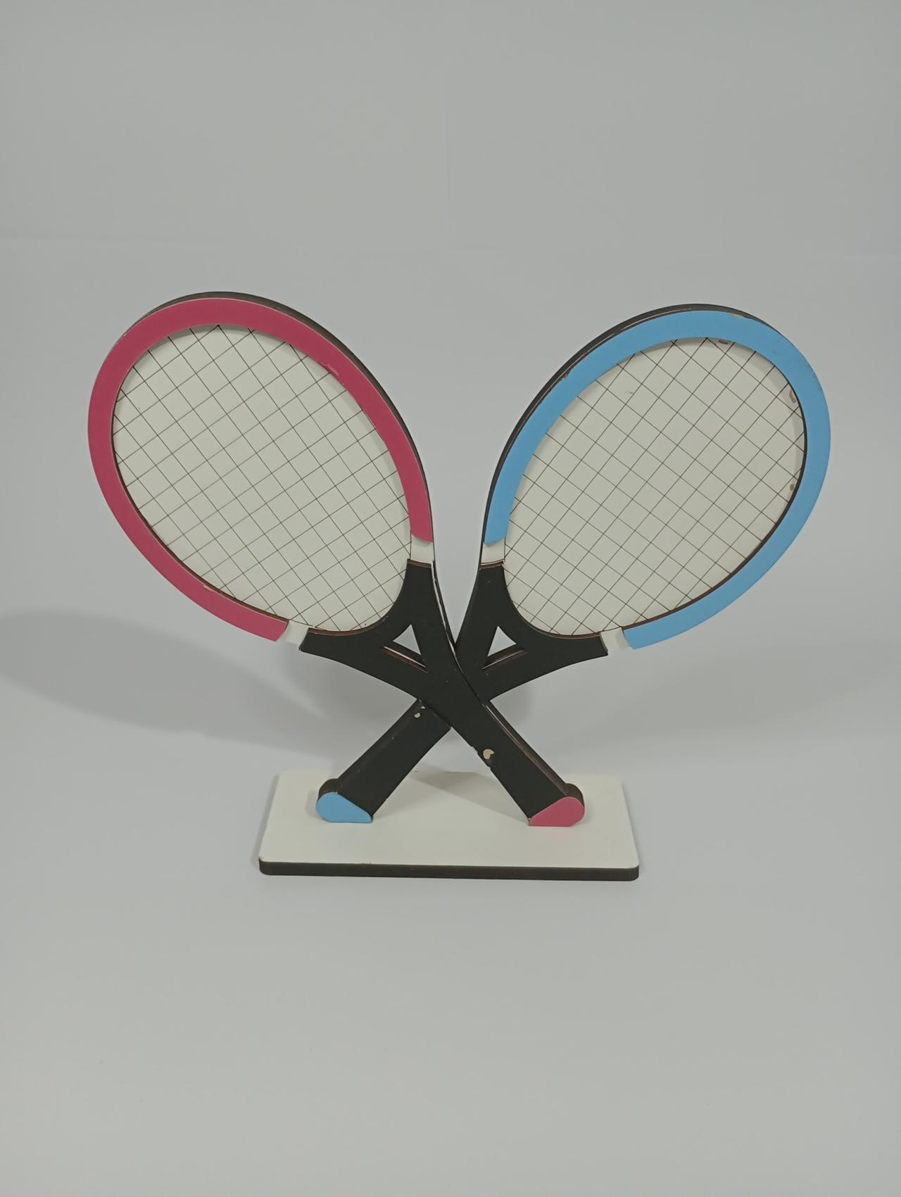 Display Mdf  Beach Tenis Rosa/Azul - Vanessalocações