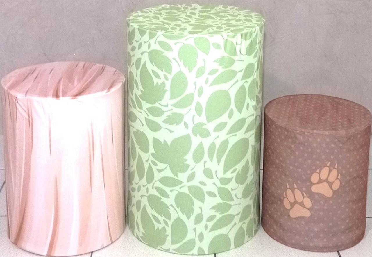 Trio de Capas Para Cilindro  Safari  - Vanessalocações