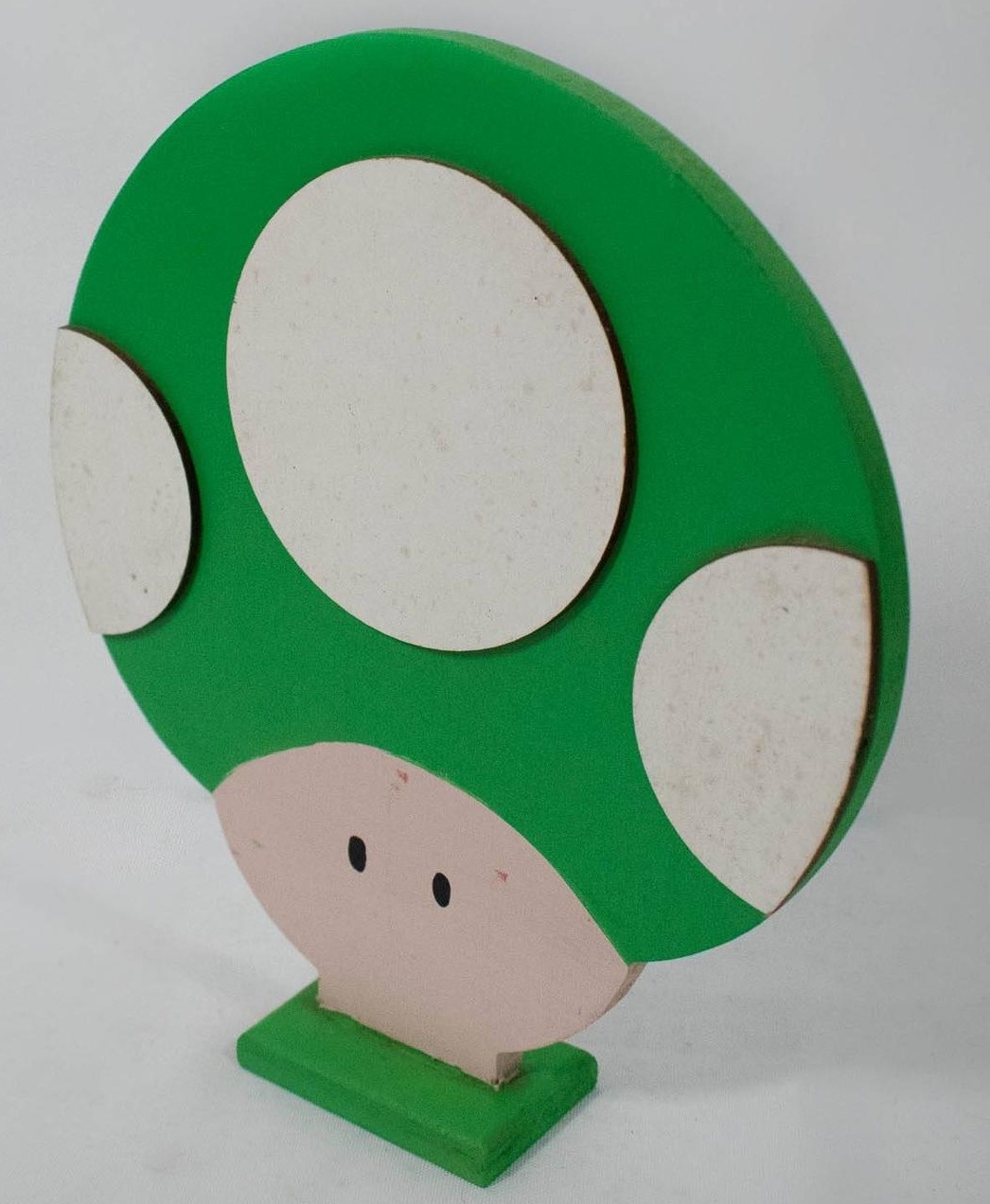 Display Mdf Cogumelo Mario Bross Verde - Vanessalocações