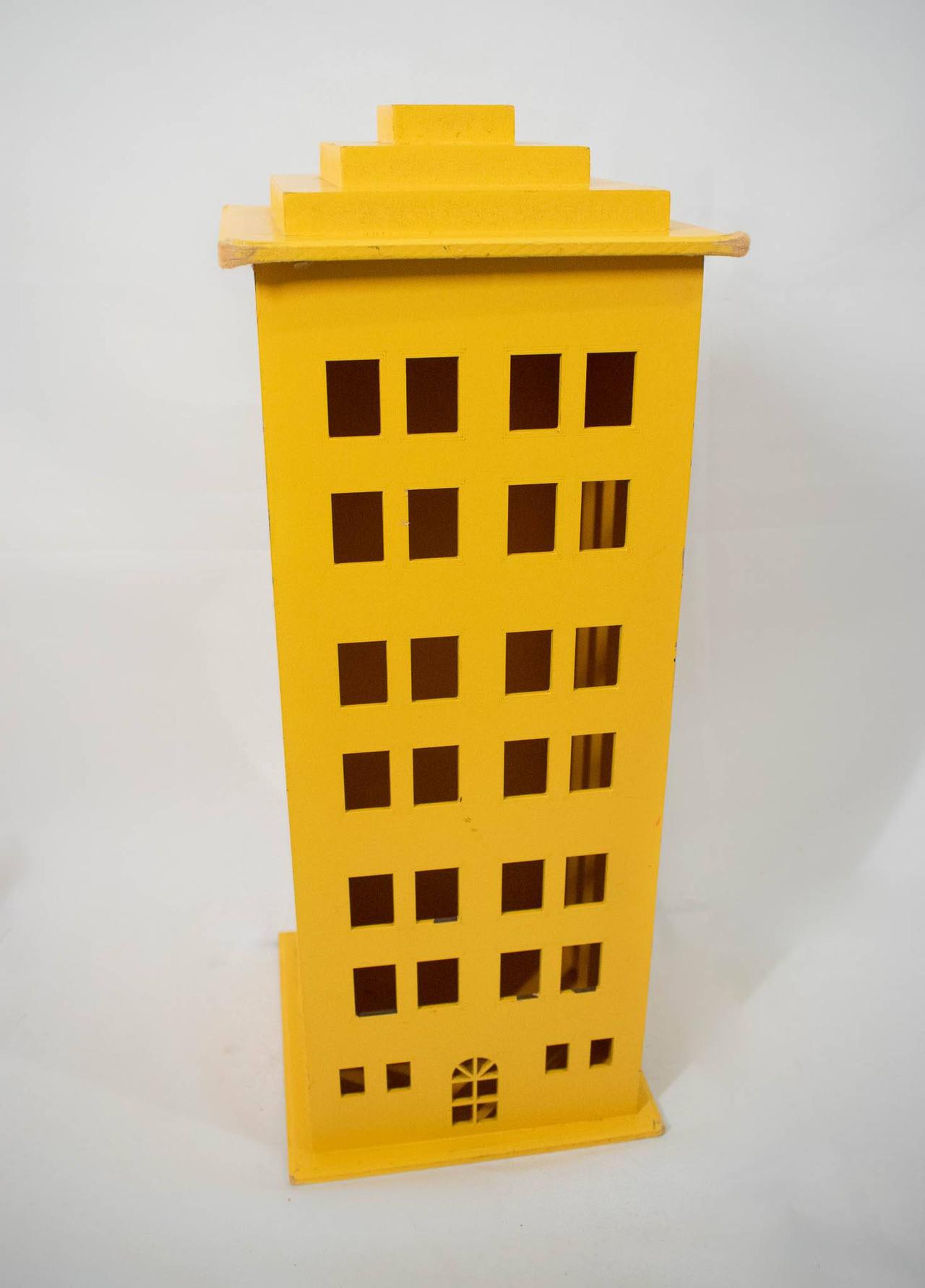 Prédio Mdf G Amarelo - Vanessalocações