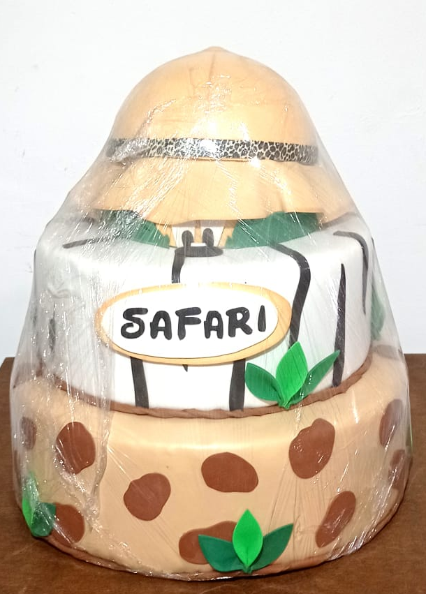 Bolo Fake Safari - 3 Andares - Vanessalocações