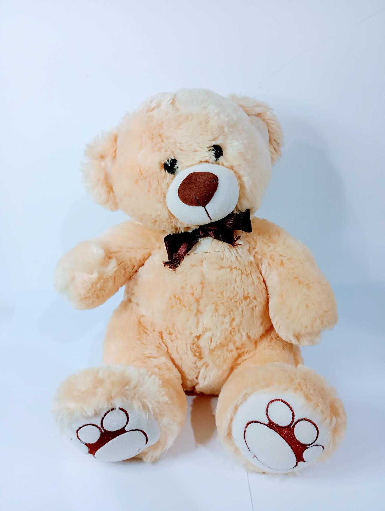 Urso Pelúcia Creme M - Vanessalocações