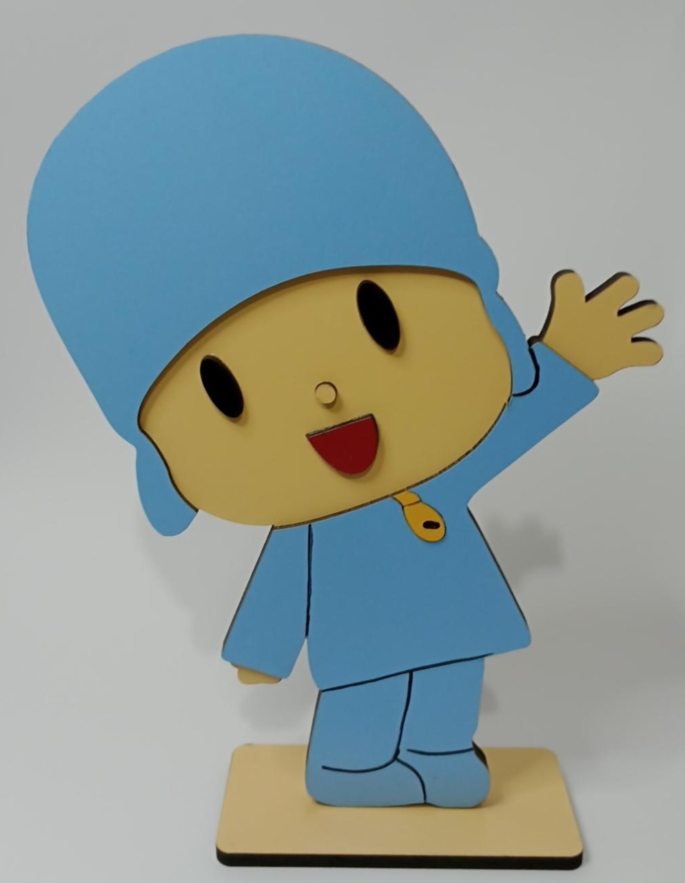 Display Mdf Pocoyo Azul - Vanessalocações