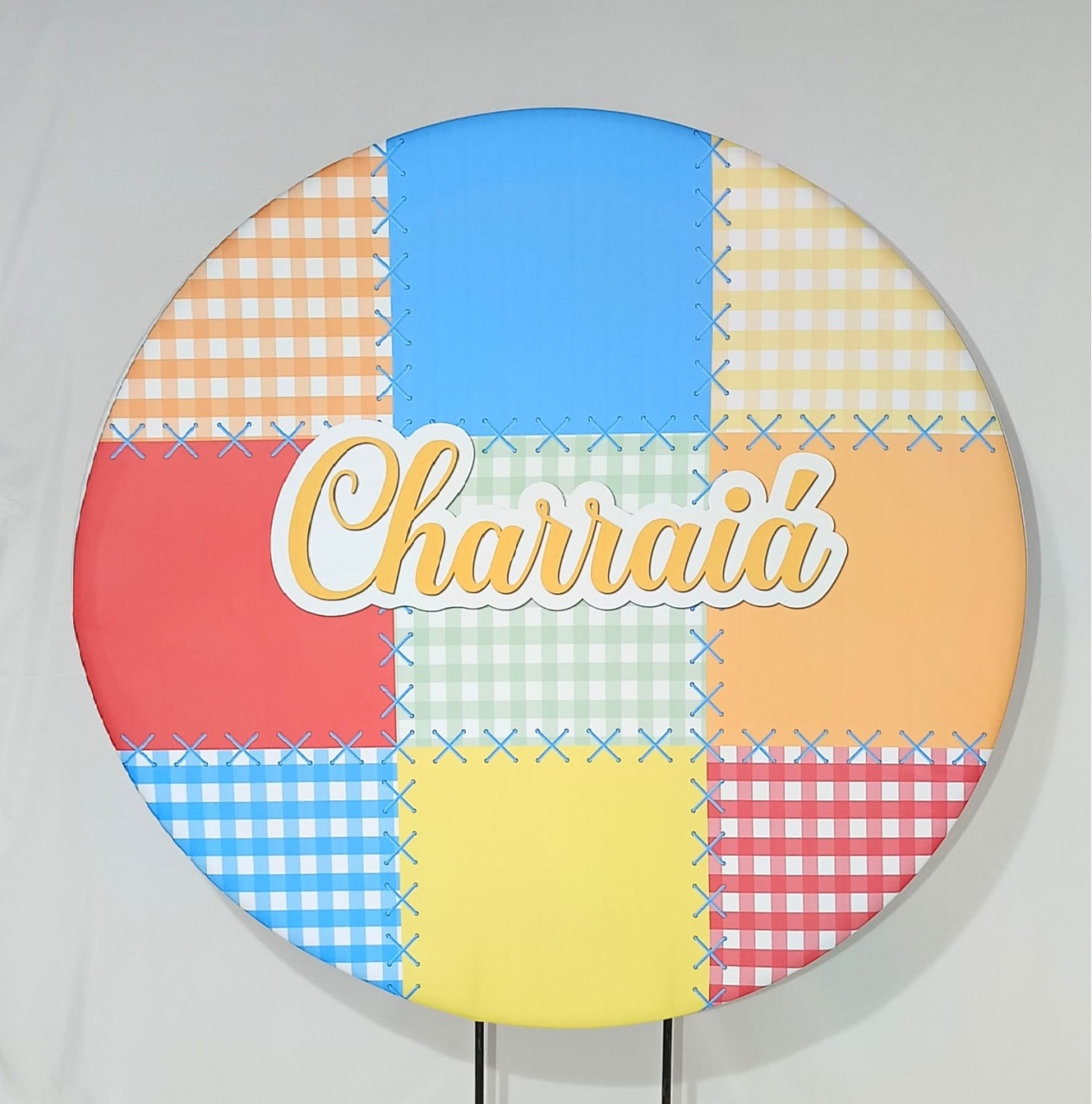 Capa P/ Painel Circular  -  Junino - Charraiá - Vanessalocações