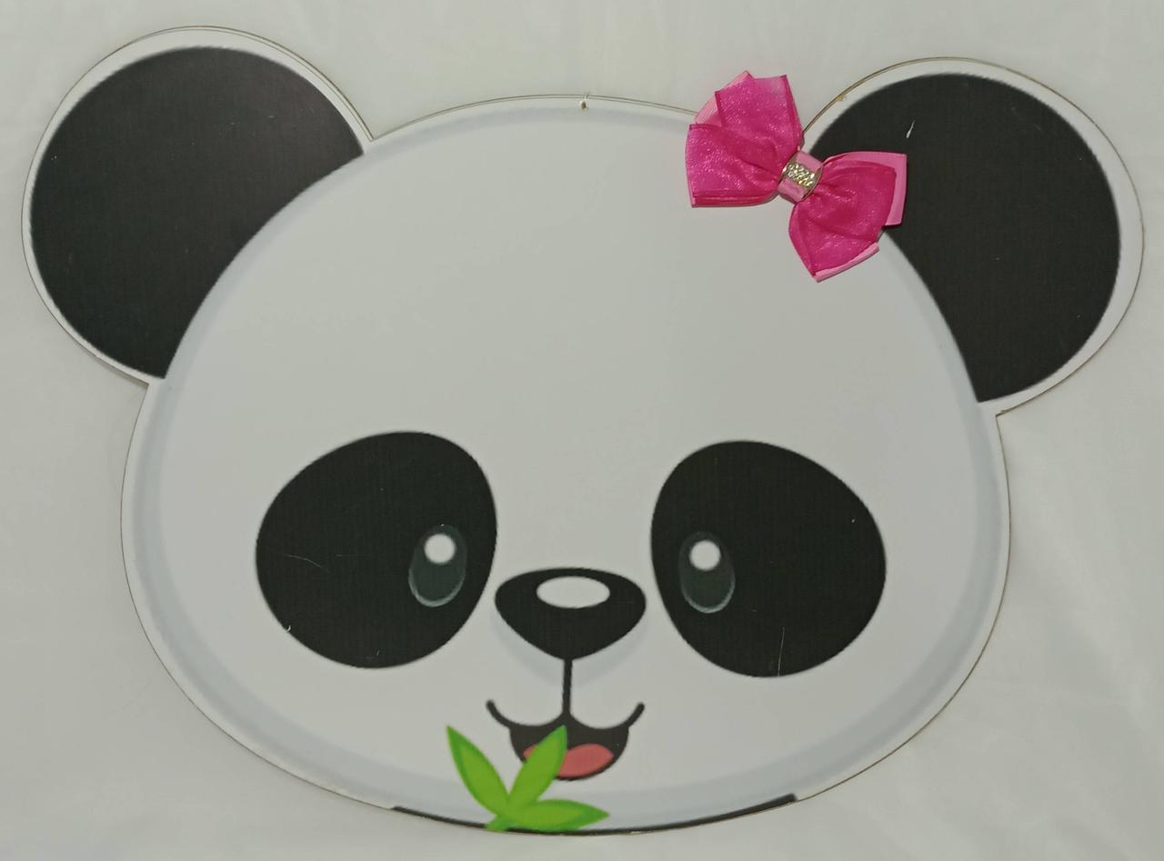Display Mdf  de Chão  Panda/Cabeça  - Vanessalocações