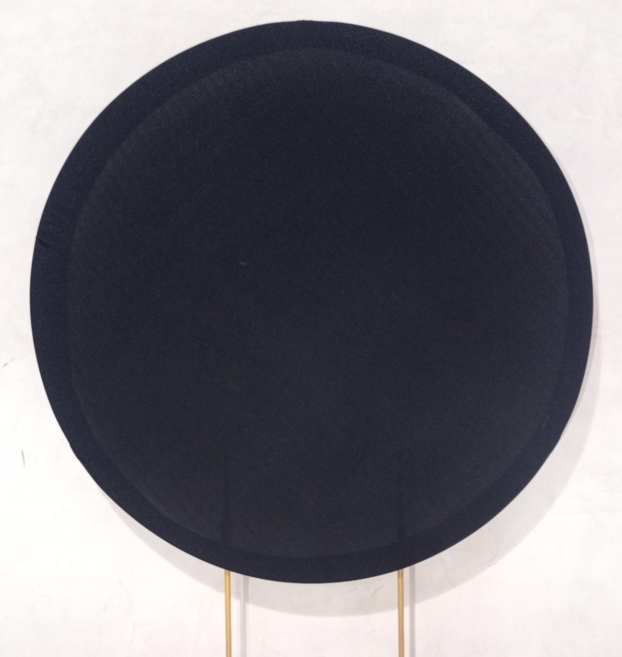 Capa P/ Painel Circular  Tecido Liso  - Preto - Vanessalocações