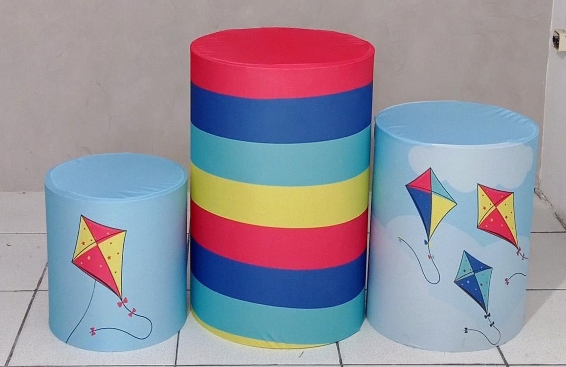 Trio de Capas Para Cilindro  Pipas - Vanessalocações
