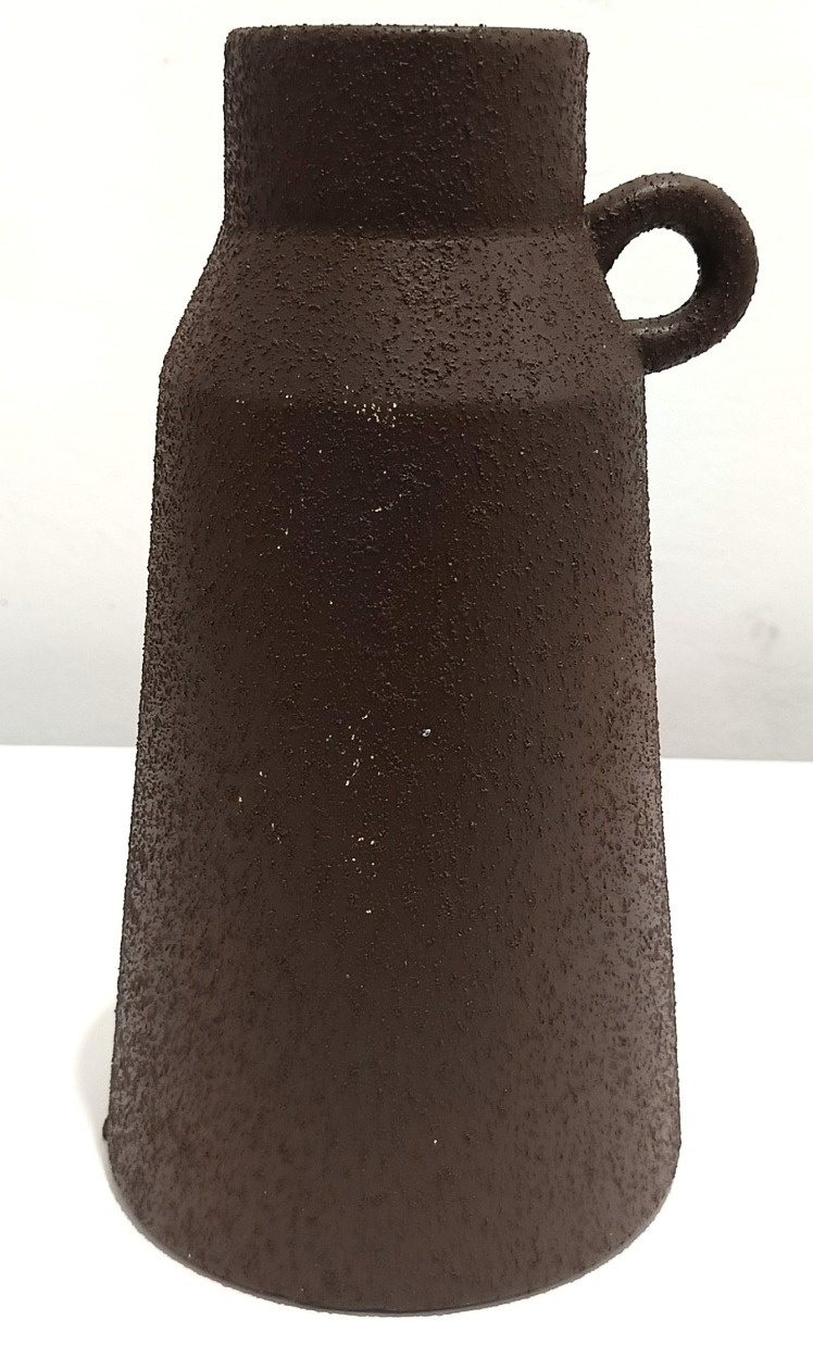 Jarro Texturizado - Marrom - 24Cm - Vanessalocações