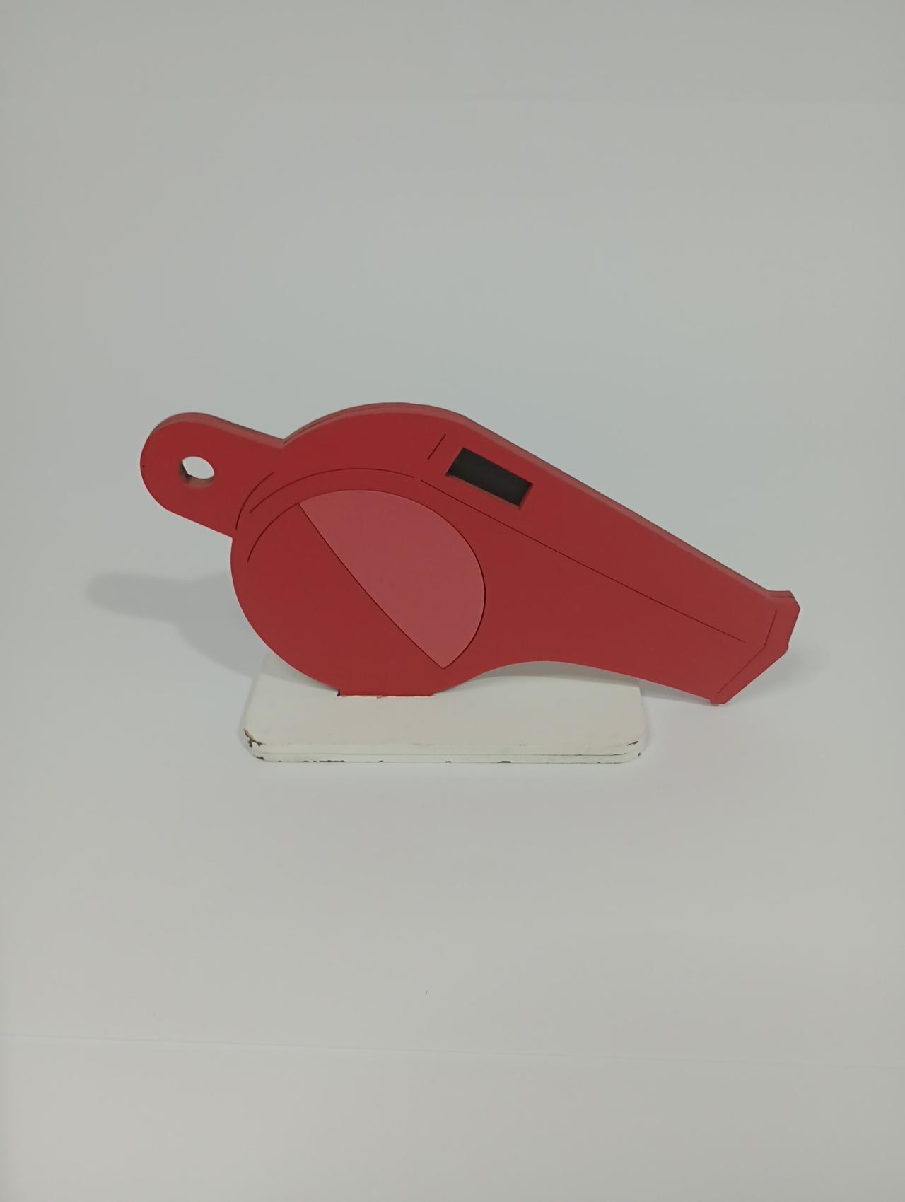Display Mdf Apito Vermelho - Vanessalocações