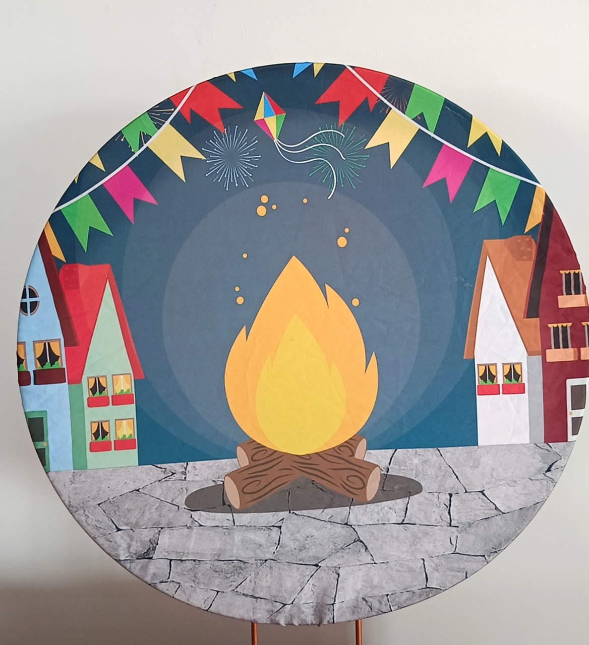 Capa P/ Painel Circular 50 Cm - CamaleãoLocaçoes