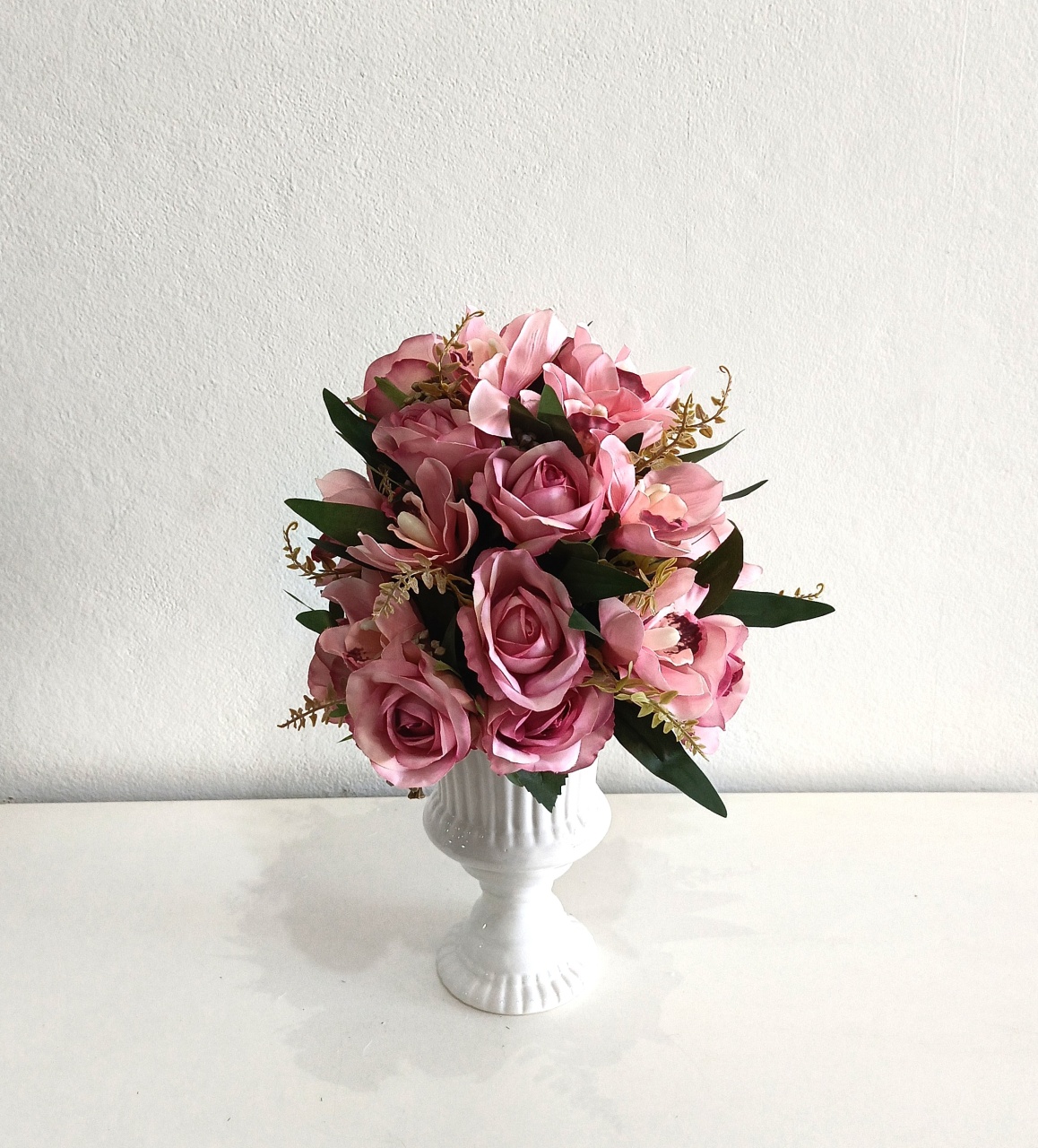 Buquê Artificial M Rosa - Vanessalocações