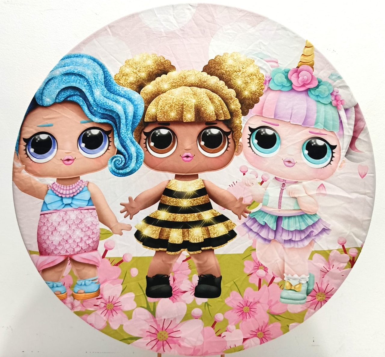 Capa  P/ Painel Circular Lol - 50Cm - Vanessalocações