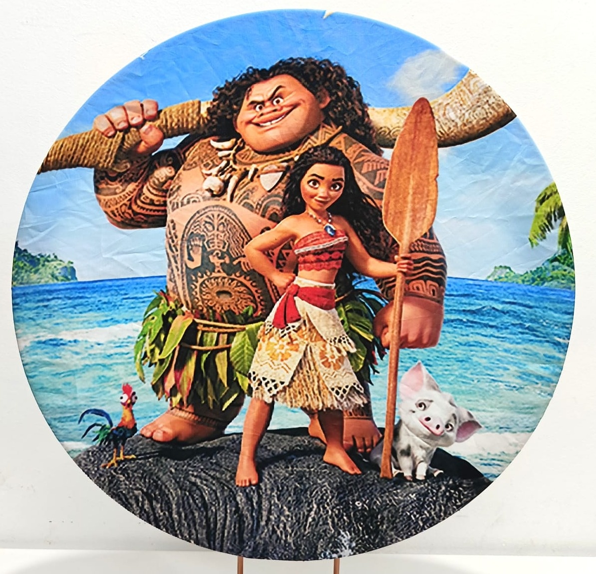 Capa  P/ Painel Circular Moana - 50Cm - Vanessalocações