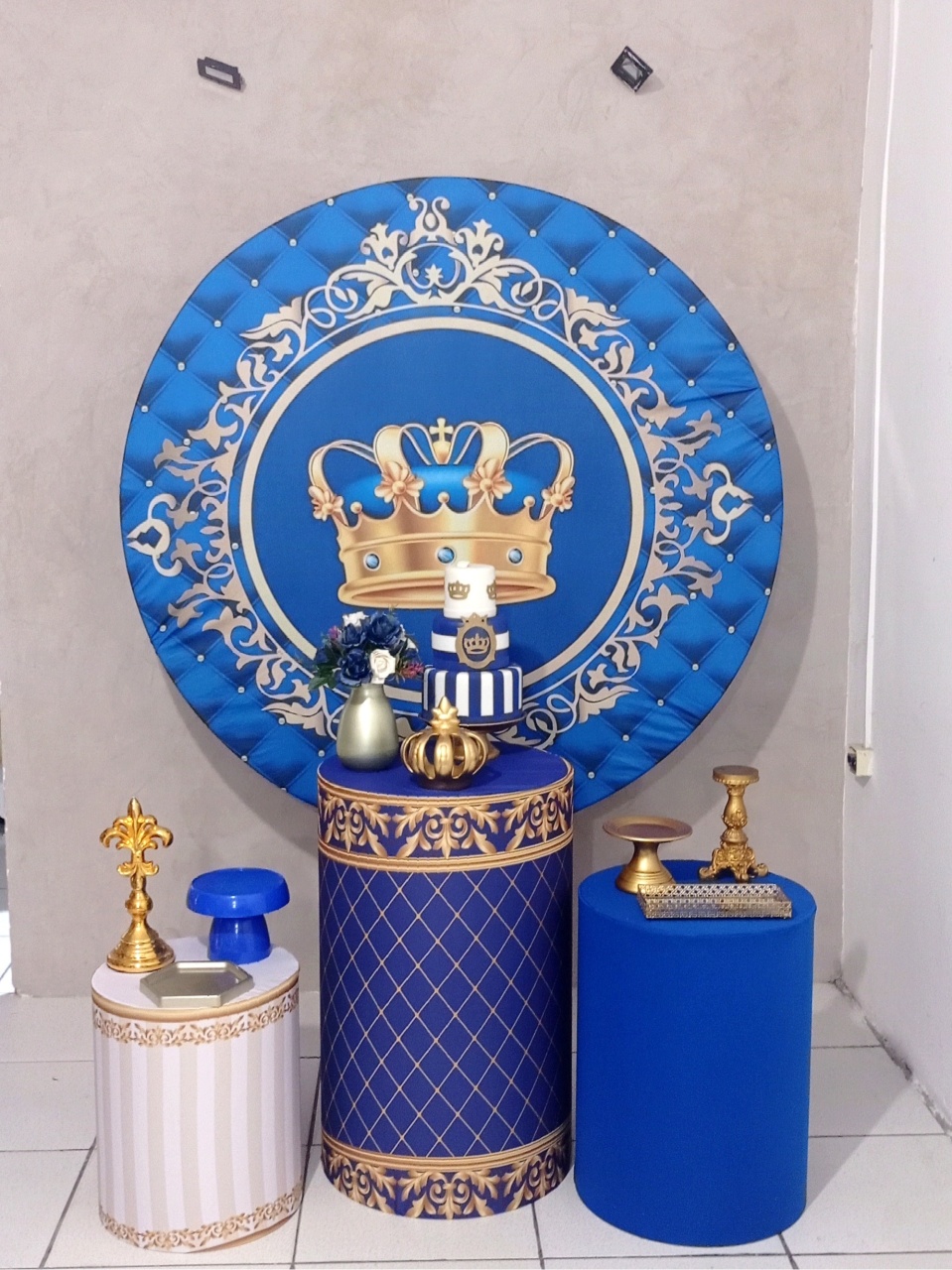 Coleção Pocket - Coroa Realeza Azul 1 - CamaleãoLocaçoes