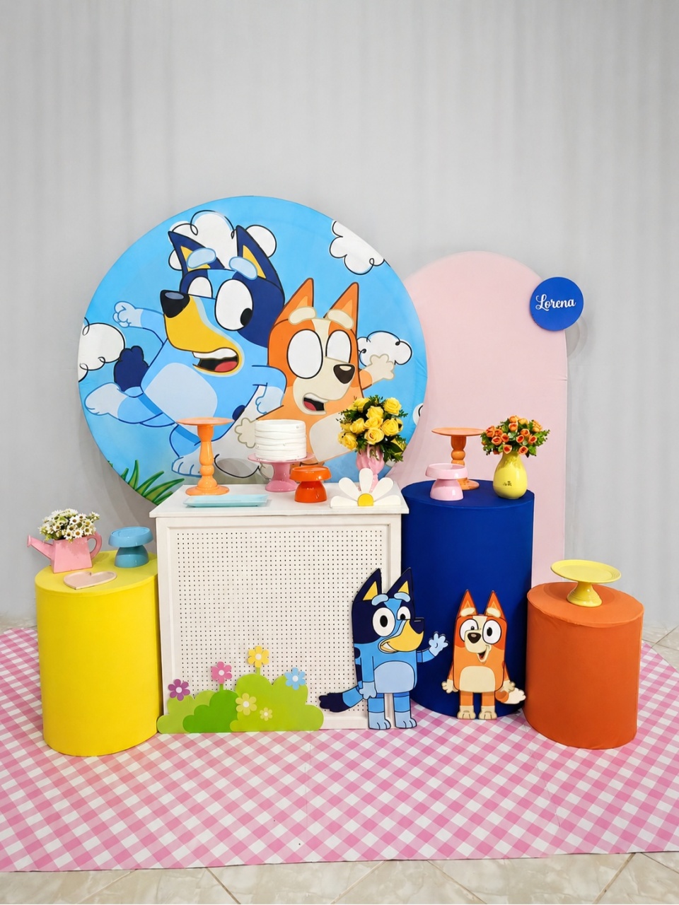 Composição Bluey Menina - CamaleãoLocaçoes
