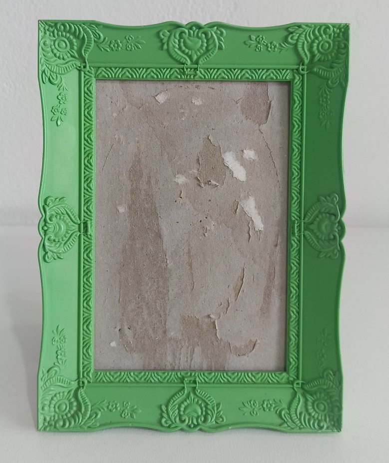 Porta Retratos Verde 10X15  - Vanessalocações