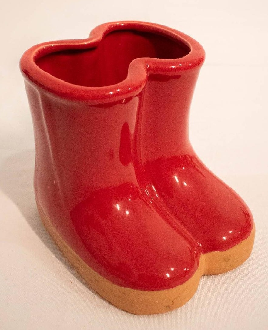 Bota Cerâmica Vermelho - Vanessalocações