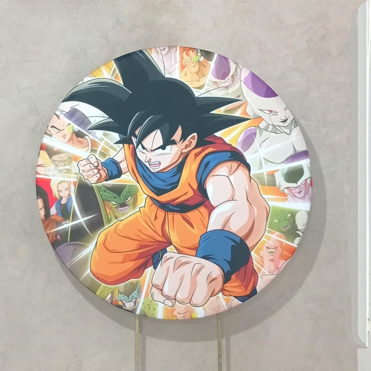 Capa P/ Painel Circular   -  Dragon Ball - Vanessalocações