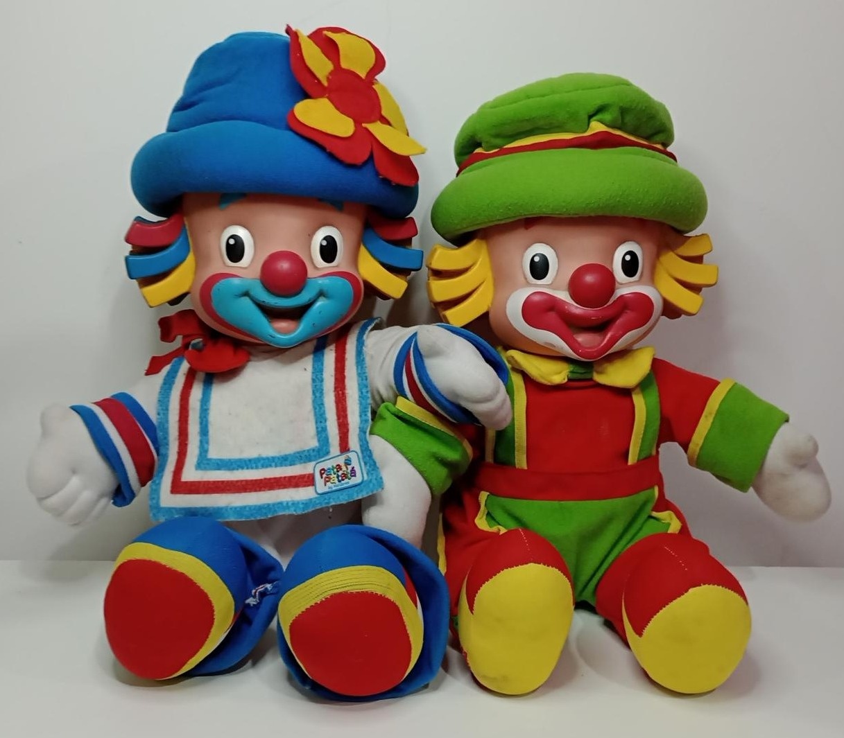 Dupla Palhaço Patati/Patata Pelúcia Original - Vanessalocações