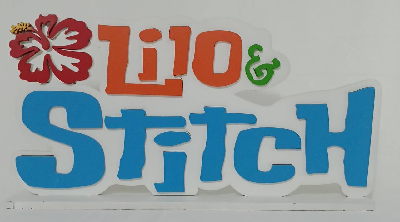 Display Mdf Lilo Stitch - Vanessalocações