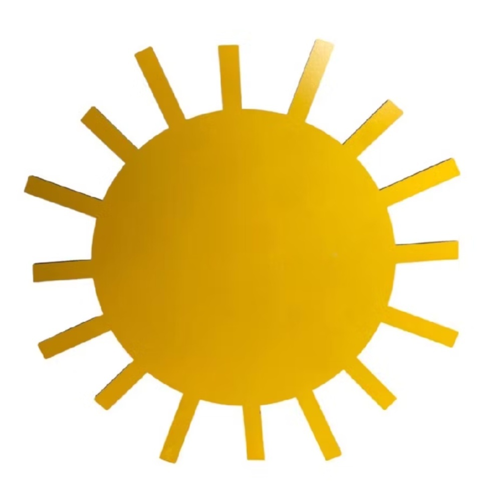 Aplique Sol Mdf - Vanessalocações