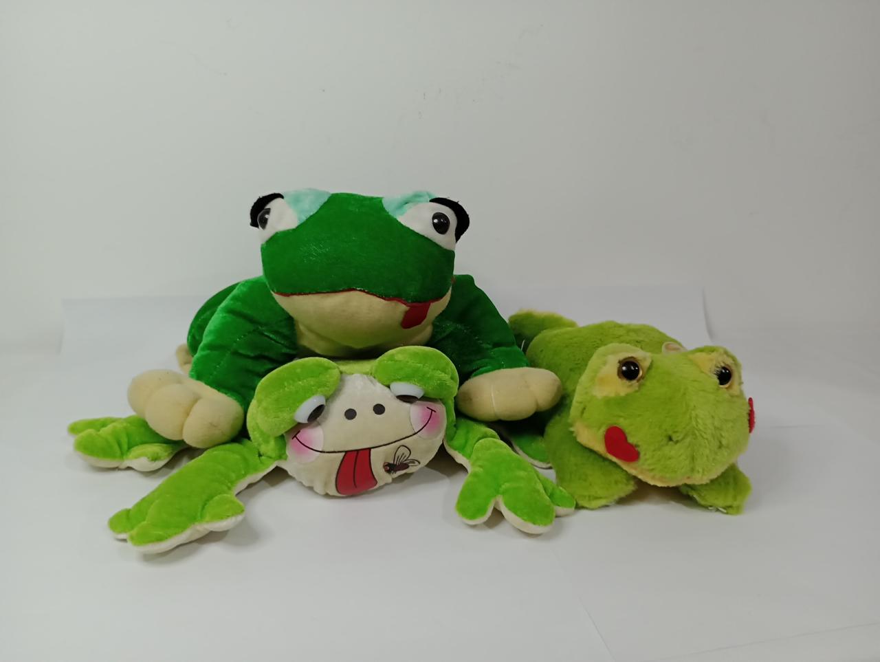 Coleção Sapos Pelúcia  - 3 Peças - Vanessalocações