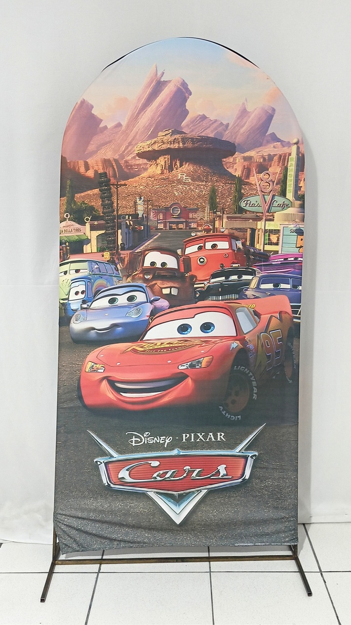 Capa P/ Painel Romano Carros 2X1  - Vanessalocações