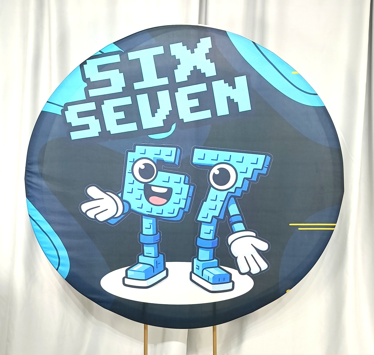 Painel Circular - Six Seven - CamaleãoLocaçoes