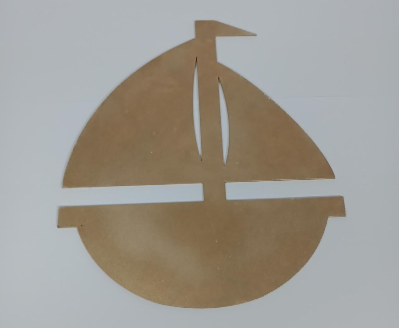 Barco Mdf Dourado - Vanessalocações