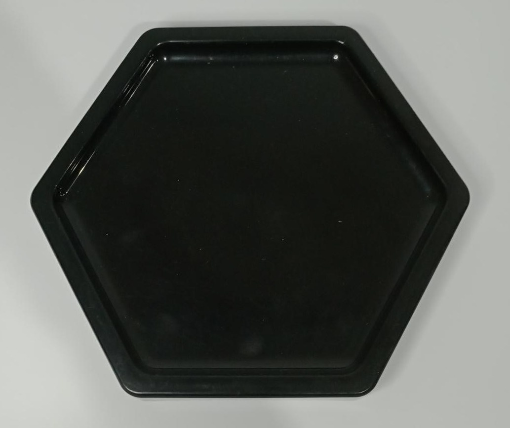 Bandeja Colmeia Preto - Vanessalocações