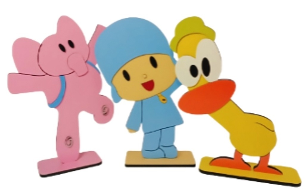 Display Mdf Turma Do Pocoyo - Vanessalocações
