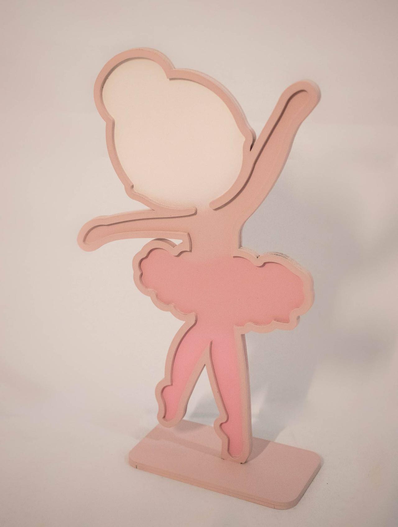 Display Mdf Bailarina Rosa - Vanessalocações