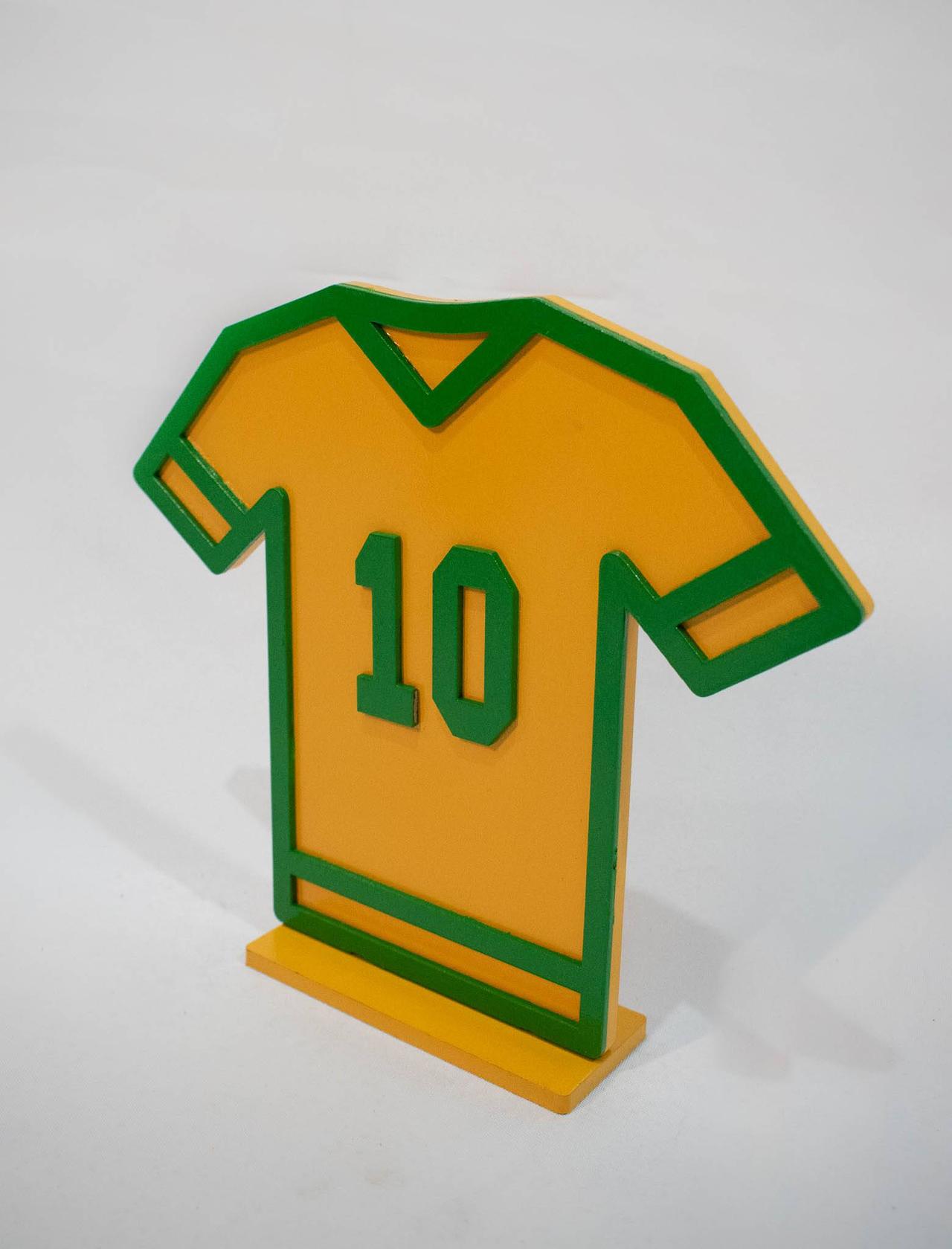 Display Mdf Camisa 10 Verde/Amarelo - Vanessalocações