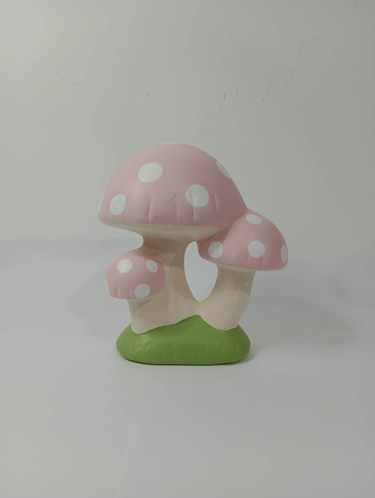Cogumelo Cerâmica Rosa - Vanessalocações