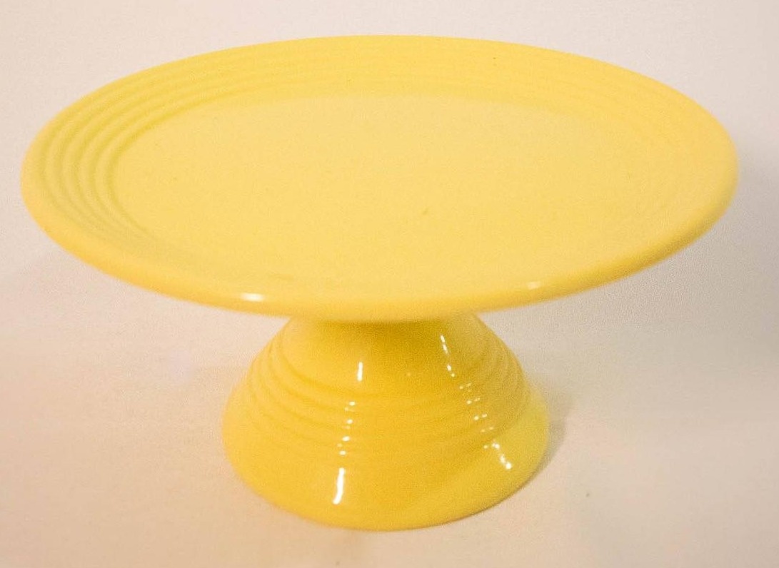 Bandeja  Cerâmica Redonda  Amarelo Candy  M - Vanessalocações
