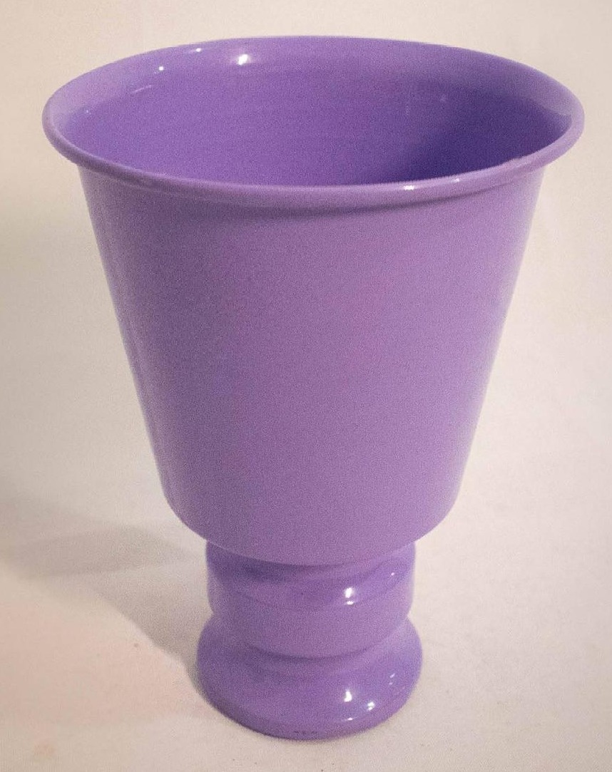 Vaso Metal Lilás - Vanessalocações