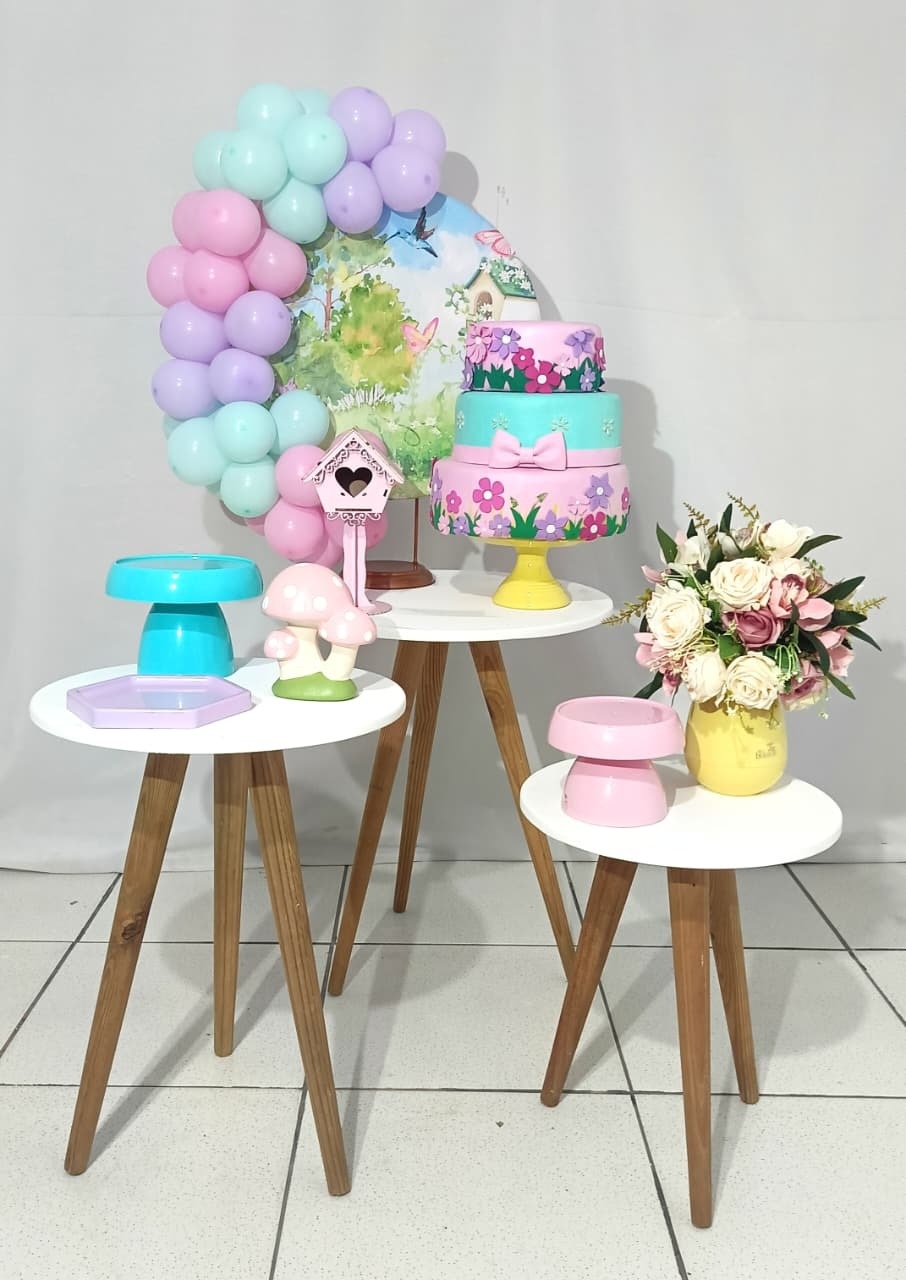Mini Decoração Jardim Encantado - CamaleãoLocaçoes
