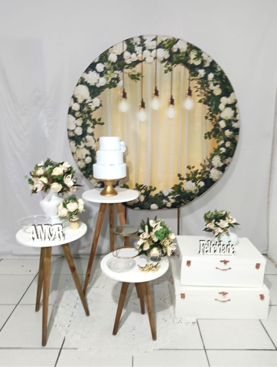 Composição Casamento Intimista - CamaleãoLocaçoes