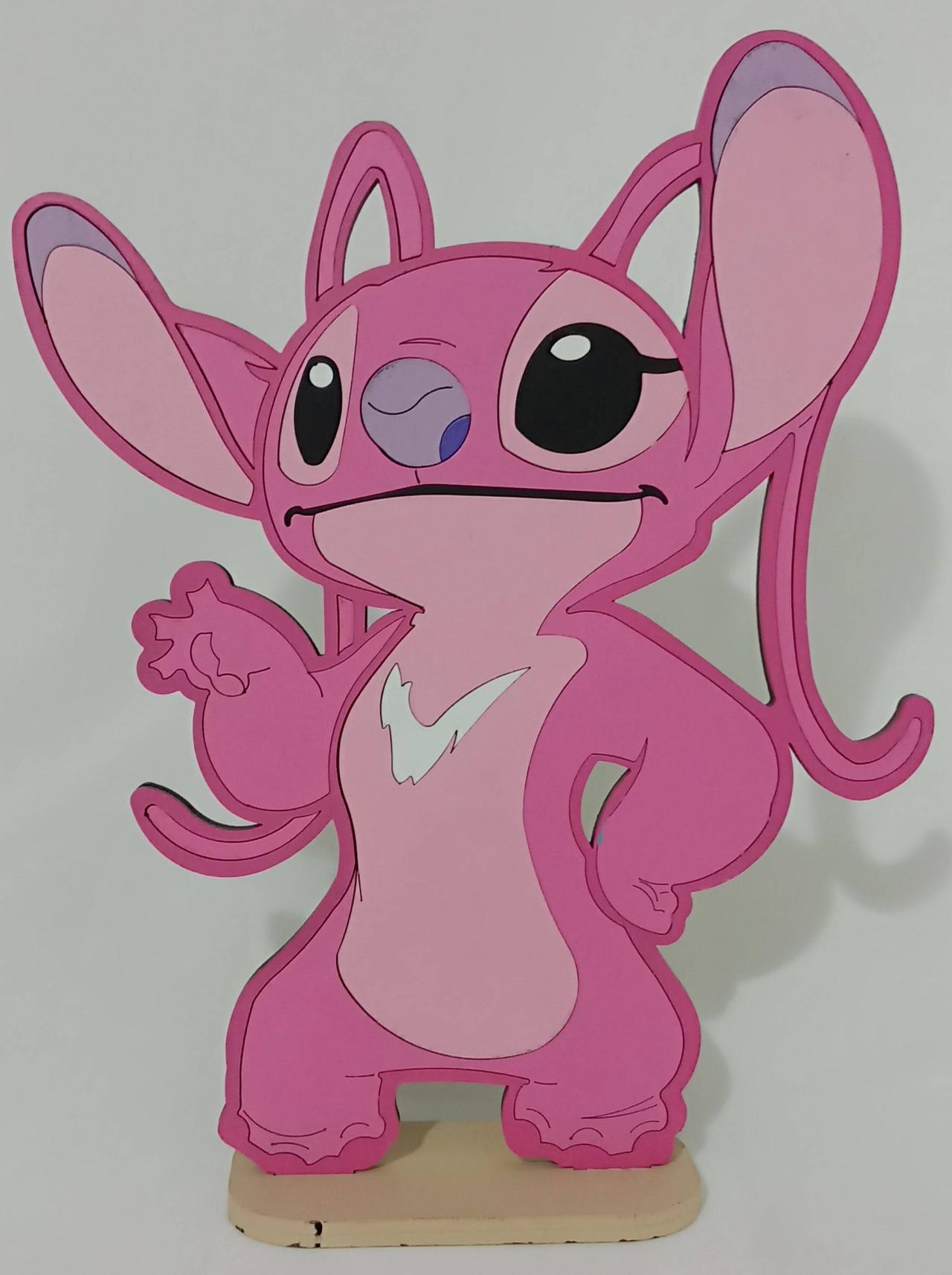 Personagem Angel Mdf -  Lilo E Stitch - Vanessalocações