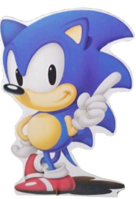 Display de  Chão Sonic - Vanessalocações
