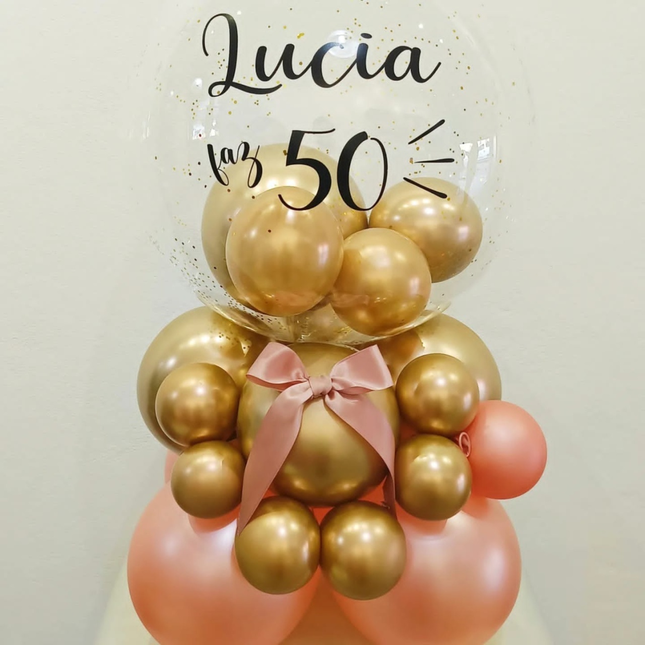 Balão Bublé de Base Trabalhada - CamaleãoLocaçoes