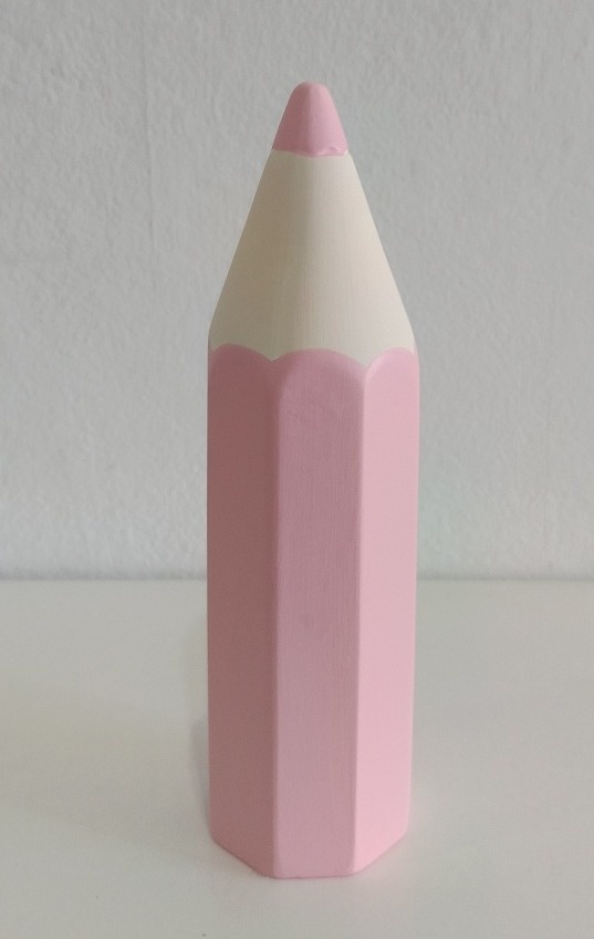 Lápis Cerâmica Rosa  - Vanessalocações