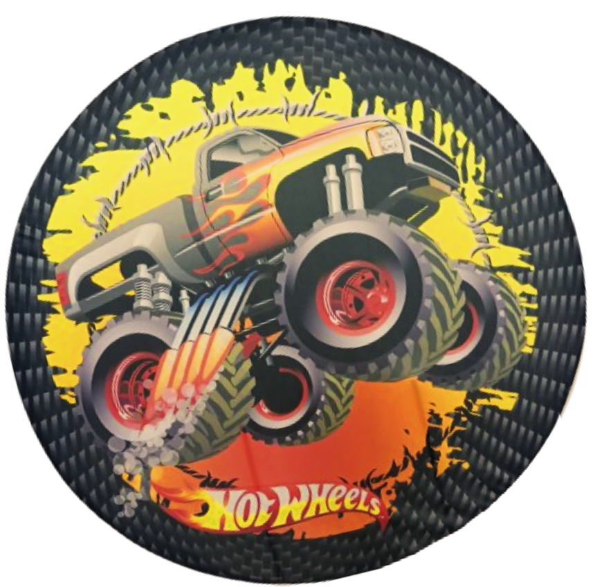 Capa P/ Painel Circular  - Hotwheels - Vanessalocações