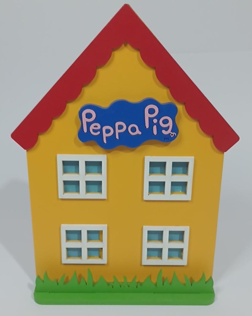 Display Mdf Casa  Peppa Pig - Vanessalocações