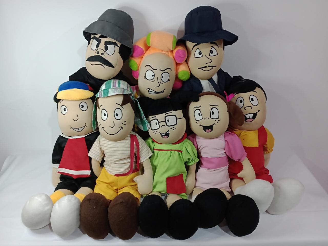 Coleção Turma Do Chaves - 8 Personagens - Vanessalocações