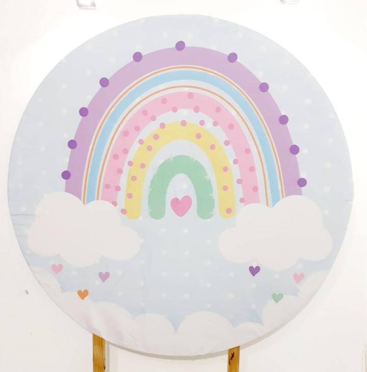 Capa P/ Painel Circular  - Chuva de Bençãos - Vanessalocações