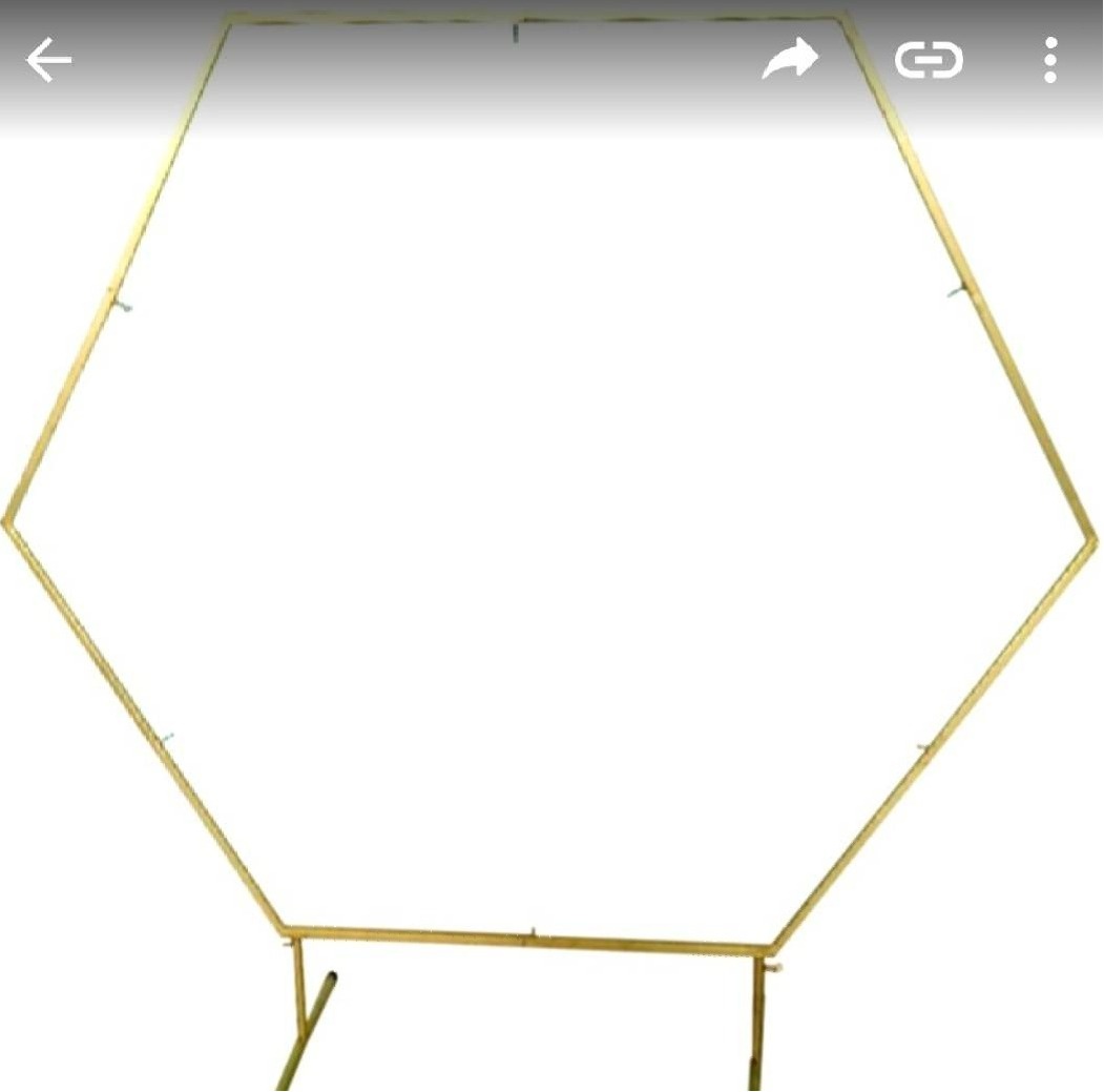 Estrutura P/ Painel Hexagonal - Vanessalocações