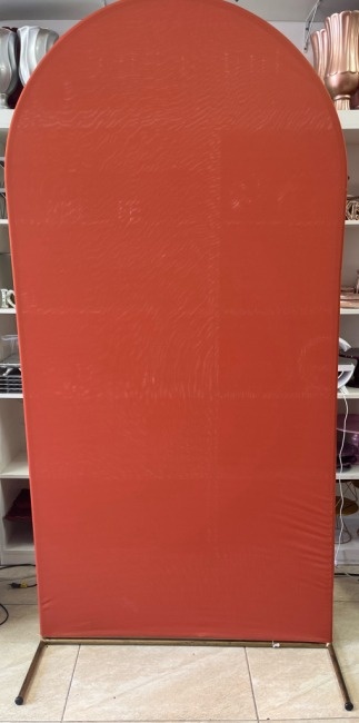  Capa Veste Fácil  P/ Painel Romano - Terracota - Vanessalocações